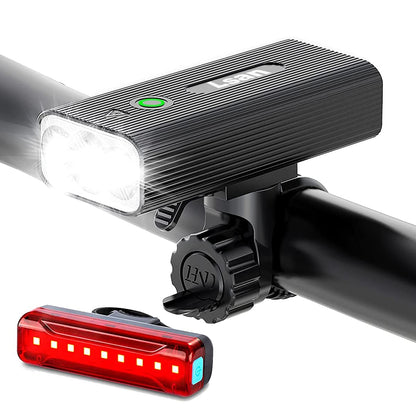 1200 Lumens Bike Lights Front and Back