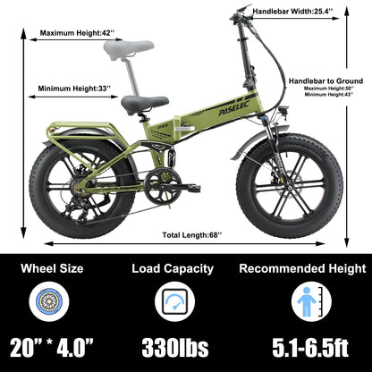 Vélo électrique pliable PASELEC PX6